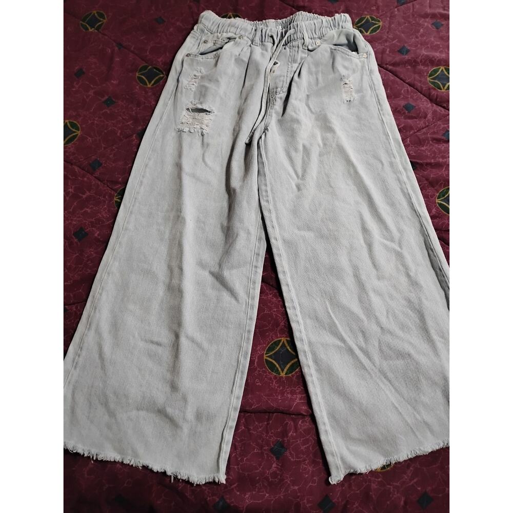 Womens Juniors' High-Rise Skater Jeans Size 7 soft woven denim